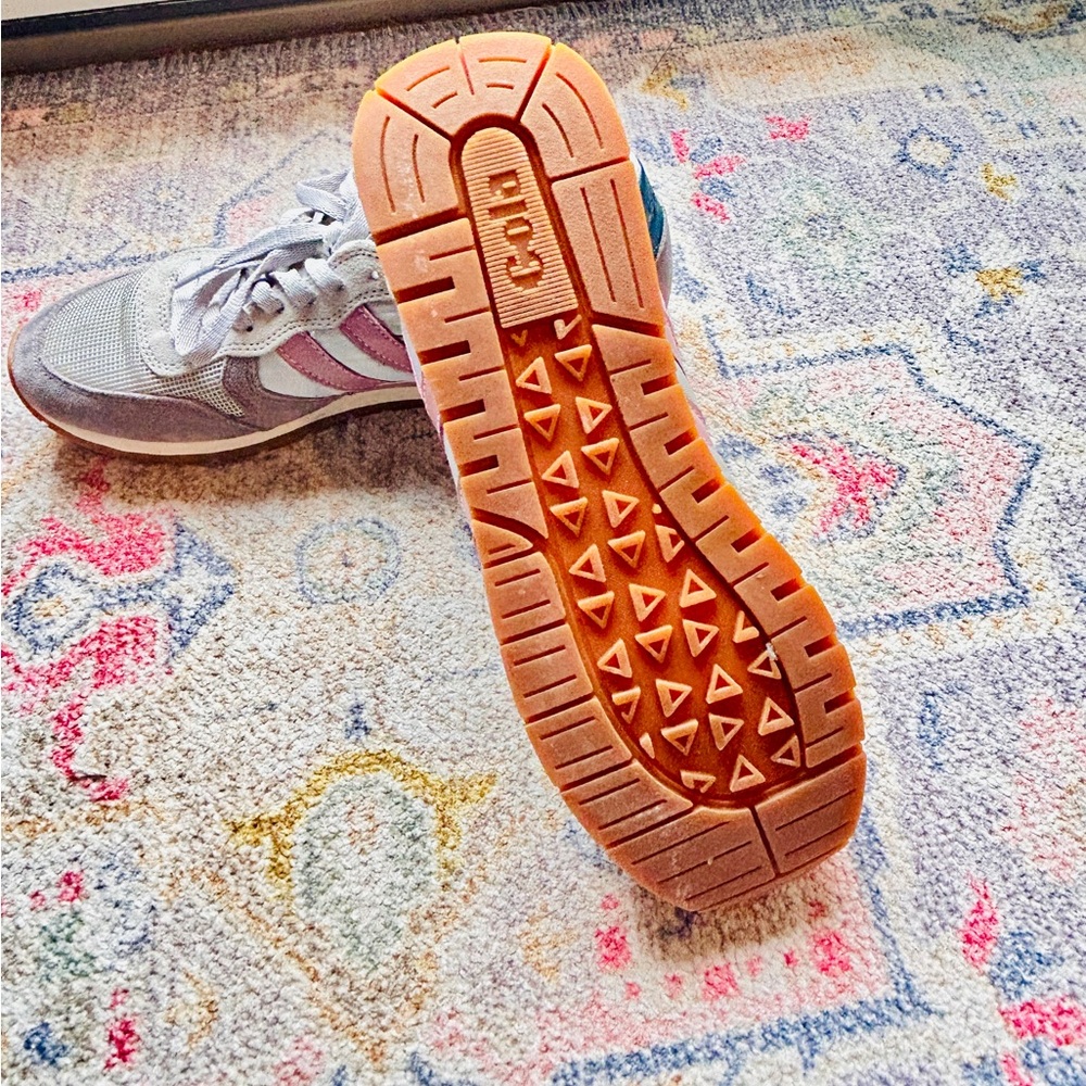 Gola Women's Gray and Purple tennis shoe/sneaker - Picture 2 of 2